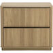 Kalla 28 X 24.25 inch Rustic Oak Night Stand